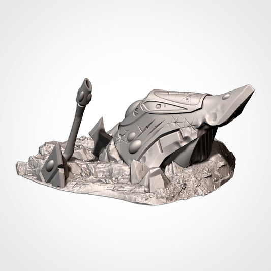 Xenos Crashed Ship