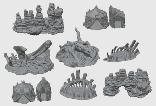 Badlands - AoS Terrain Pack