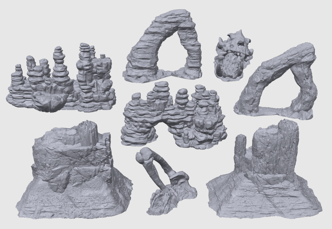 Canyon - AoS Terrain Pack