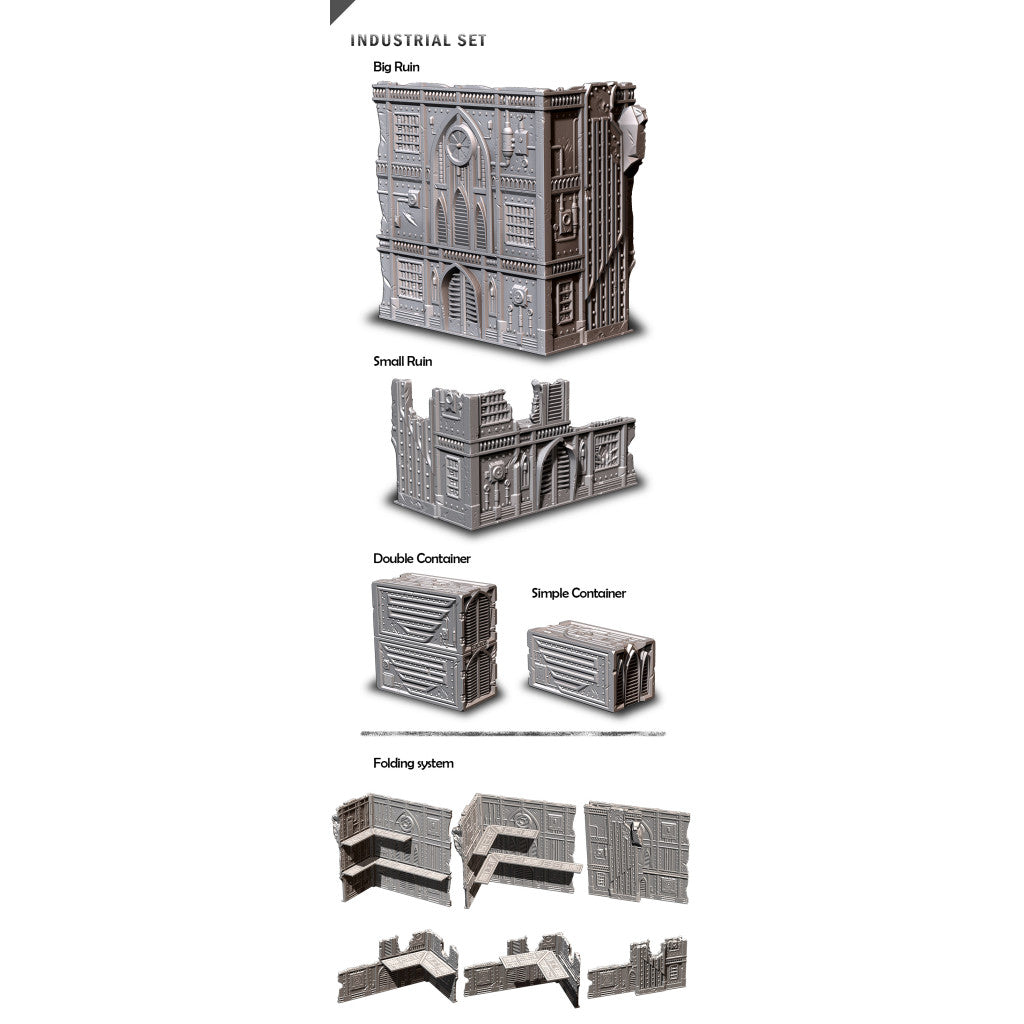 WTC Foldable Terrain - Industrial