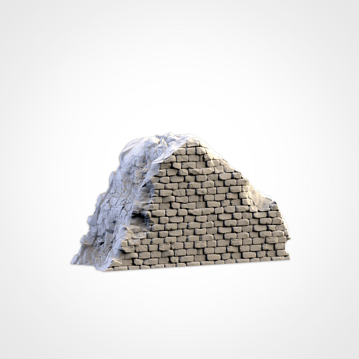 Ruined Castle | 3D printed wargaming terrain by Txarli Factory