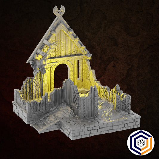 Villager's House Ruin - Kingdom of Saxonia
