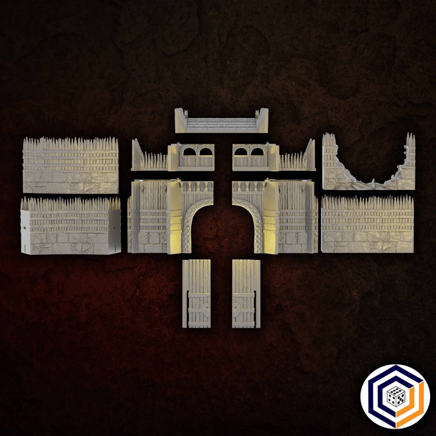 Gate House & Walls - Kingdom of Saxonia