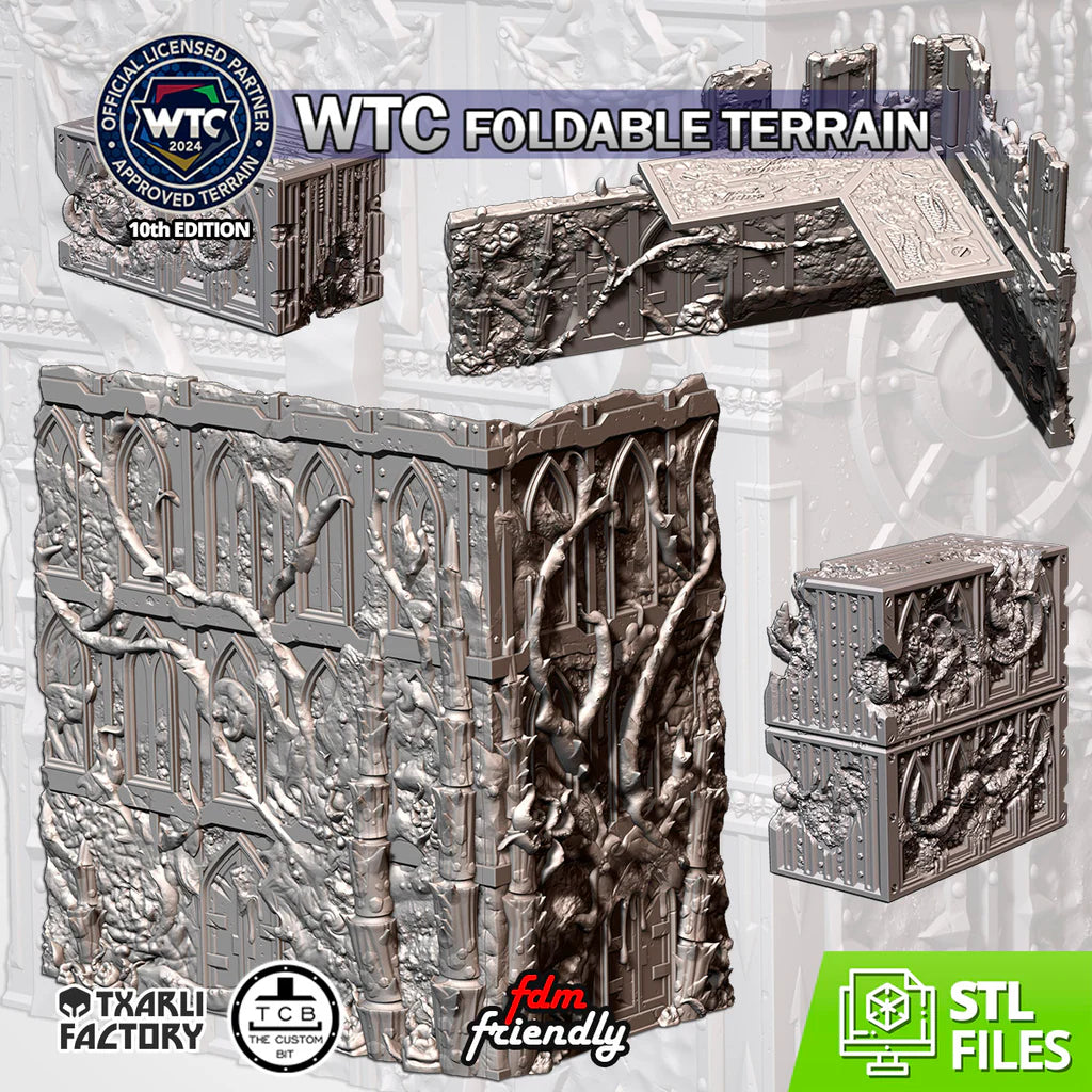 WTC Foldable Terrain - Nids