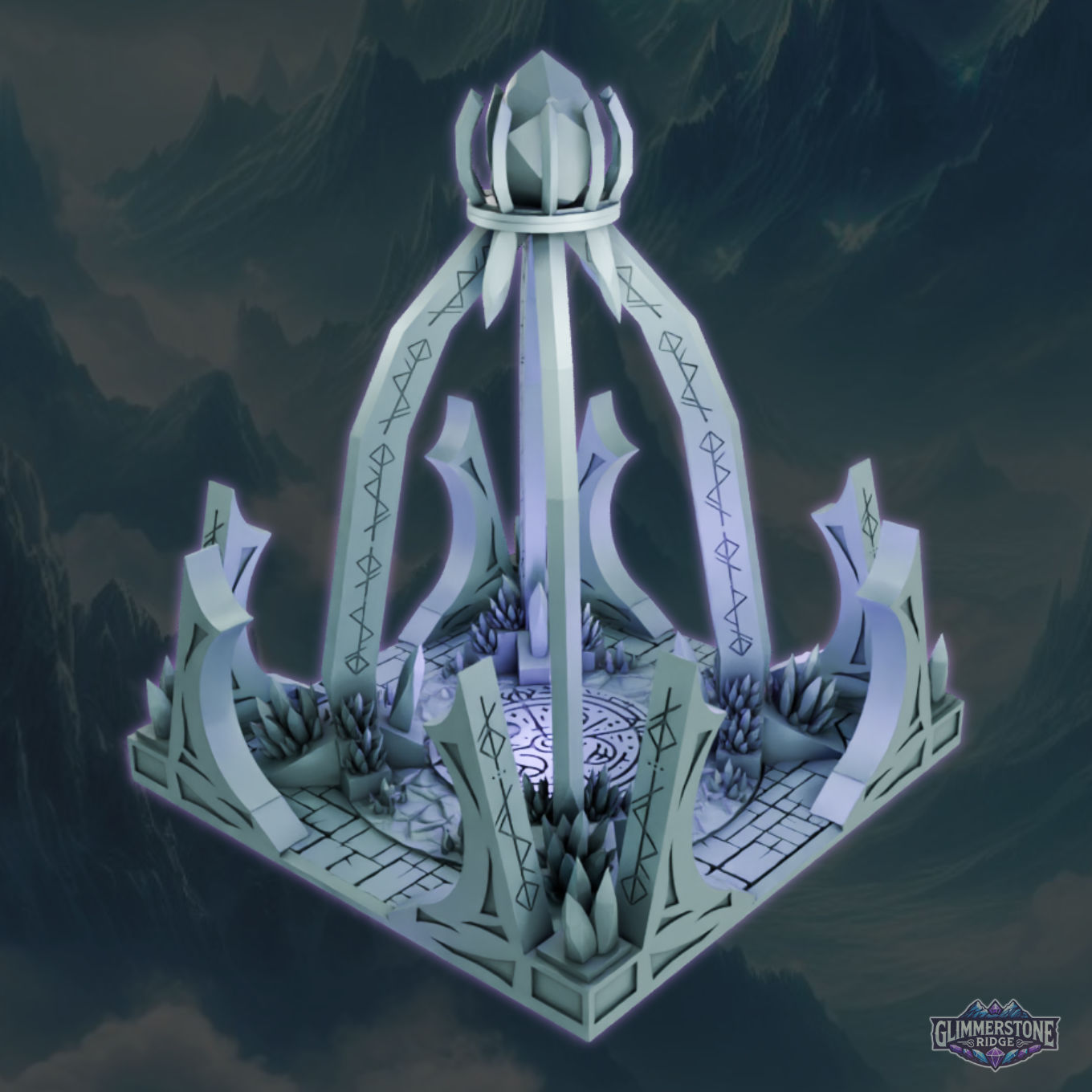 Glimmerstone Ridge - Aerial Outpost Monument