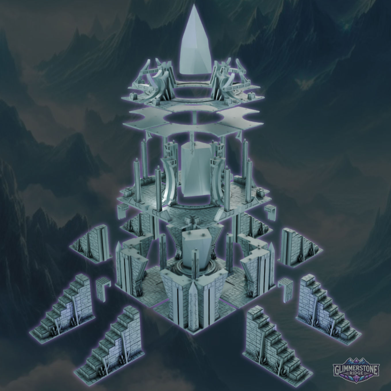 Glimmerstone Ridge - Crystal Nexus
