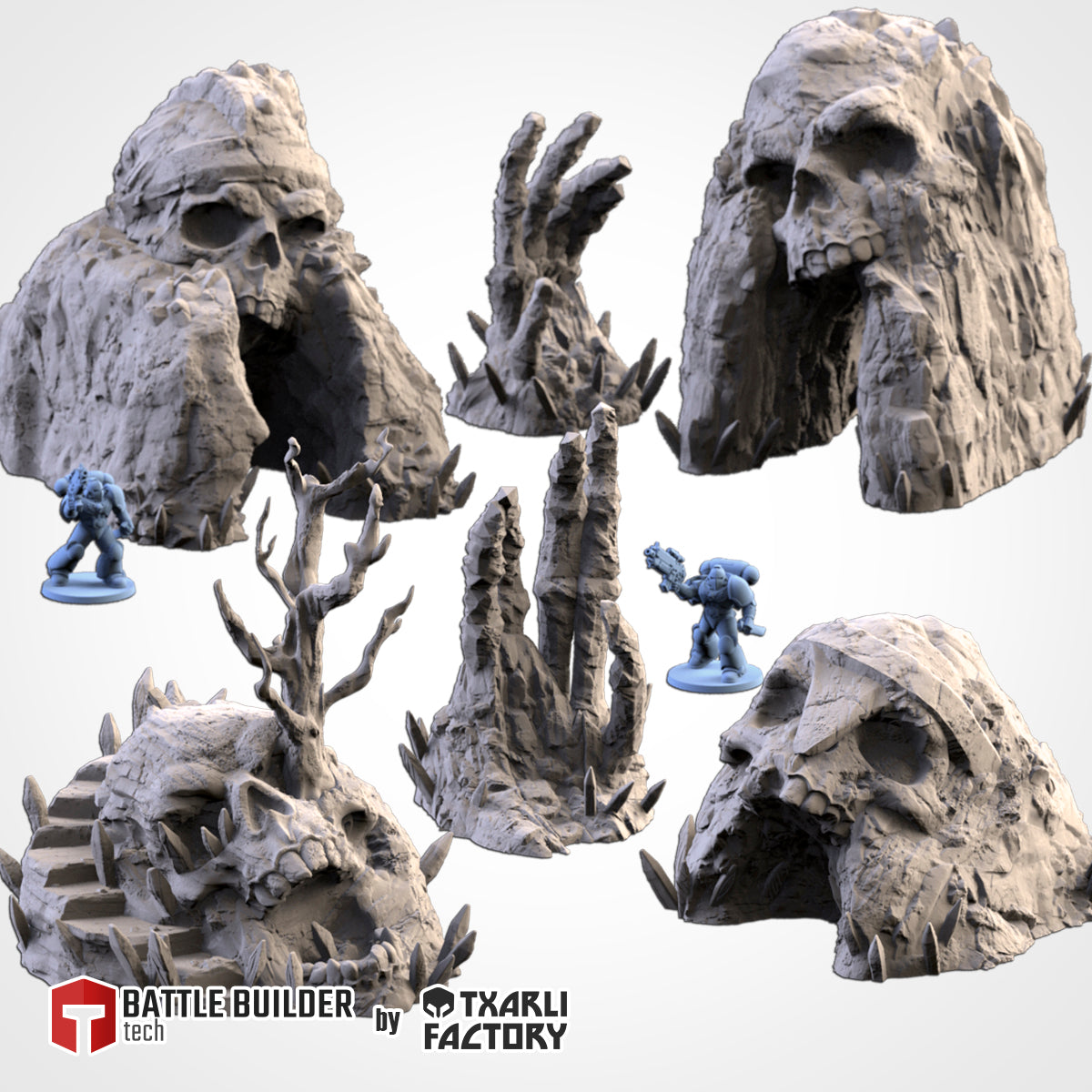 Cursed Ground - Set of 2 Hands