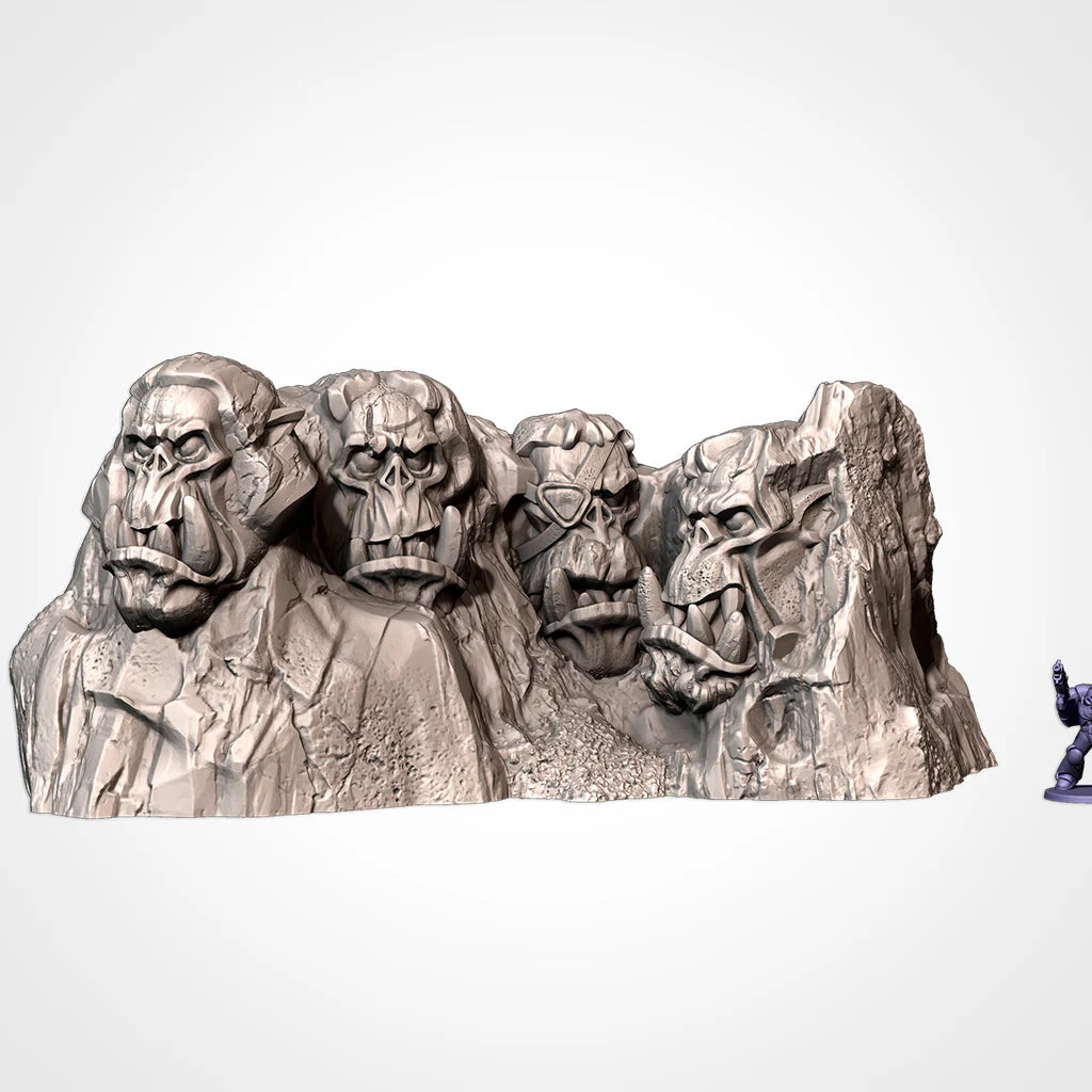 Orcish Monuments - Mountain Presidents