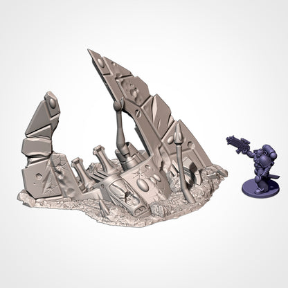 Xenos Crashed Ship