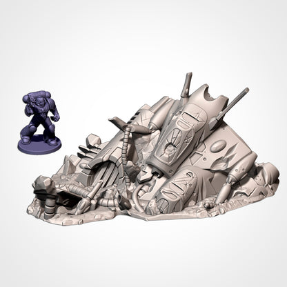 Xenos Crashed Ship