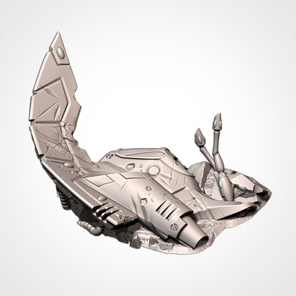 Xenos Crashed Ship