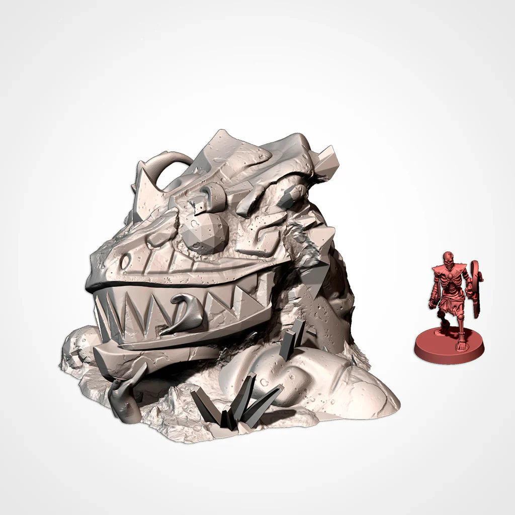 Jungle Lost City - Statue Head