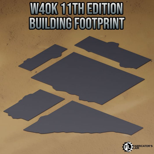 Warhammer 40k 11th Edition Terrain Templates