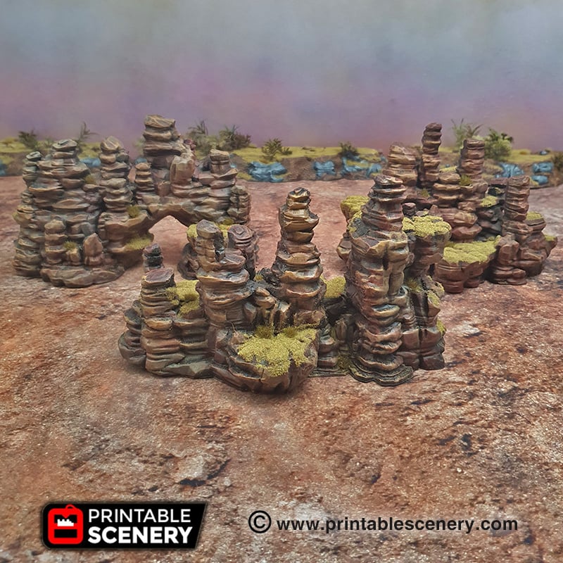 Canyon Rocks - Large 3
