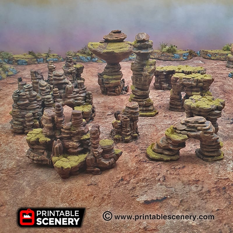 Canyon Rocks - Large 4