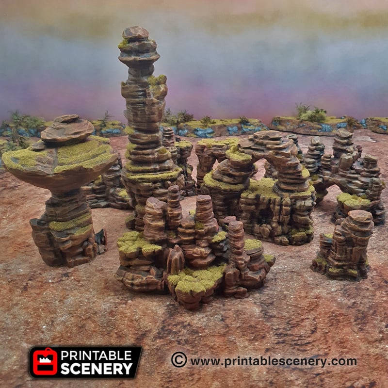 Canyon Rocks - Large 3