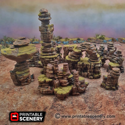 Canyon Rocks - Large 1