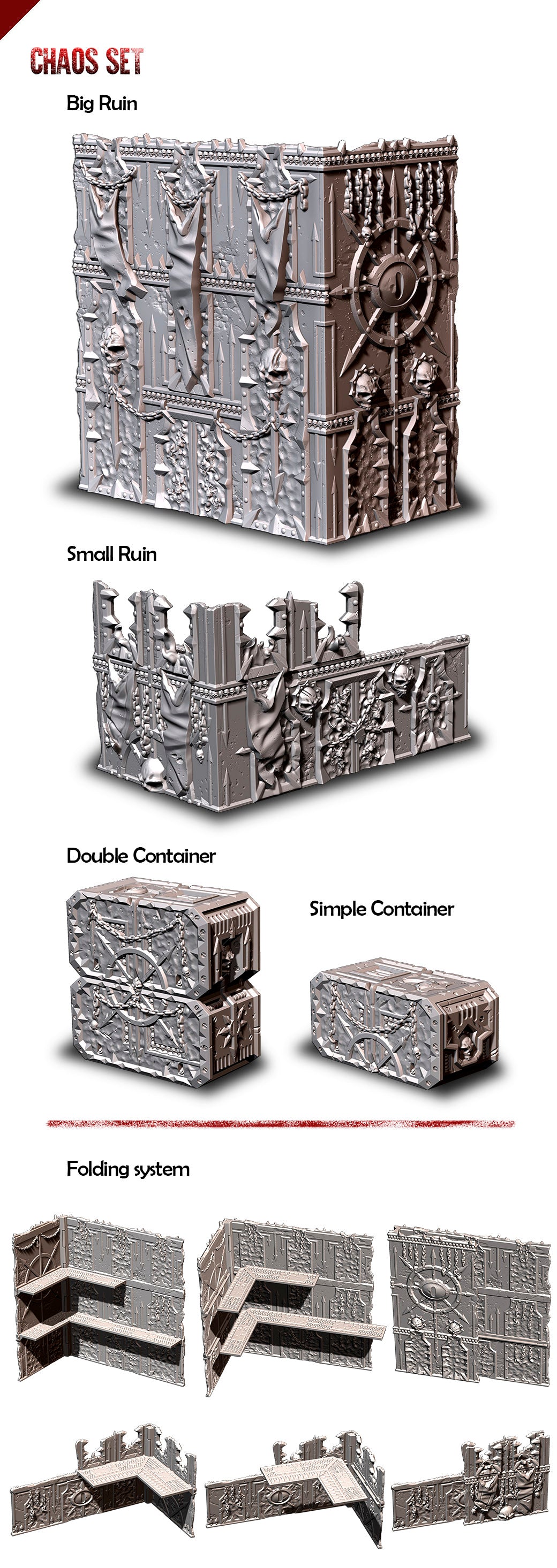 WTC Foldable Terrain - Chaos