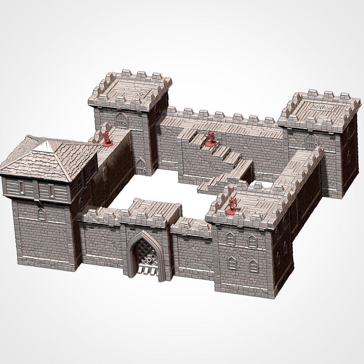 Classic Fortress | 3D printed wargaming terrain by Txarli Factory