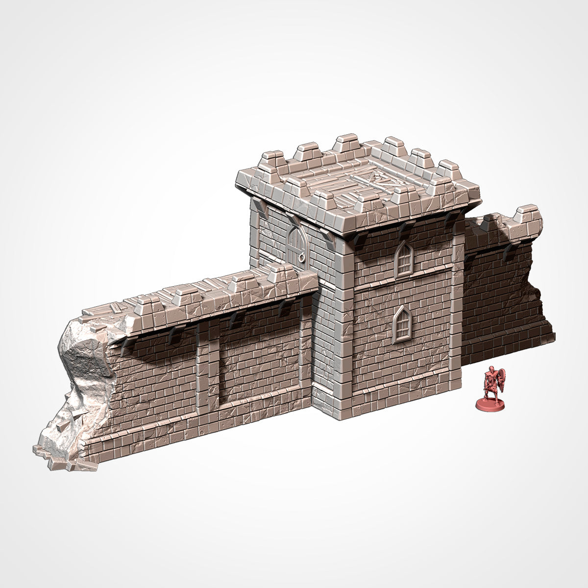 Classic Fortress | 3D printed wargaming terrain by Txarli Factory