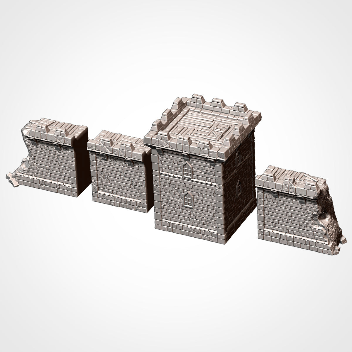 Classic Fortress | 3D printed wargaming terrain by Txarli Factory