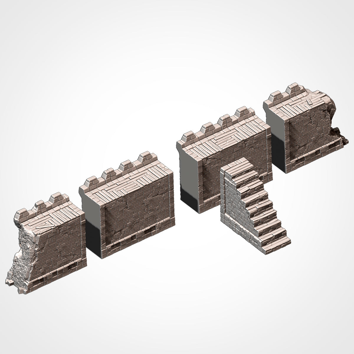 Classic Fortress | 3D printed wargaming terrain by Txarli Factory