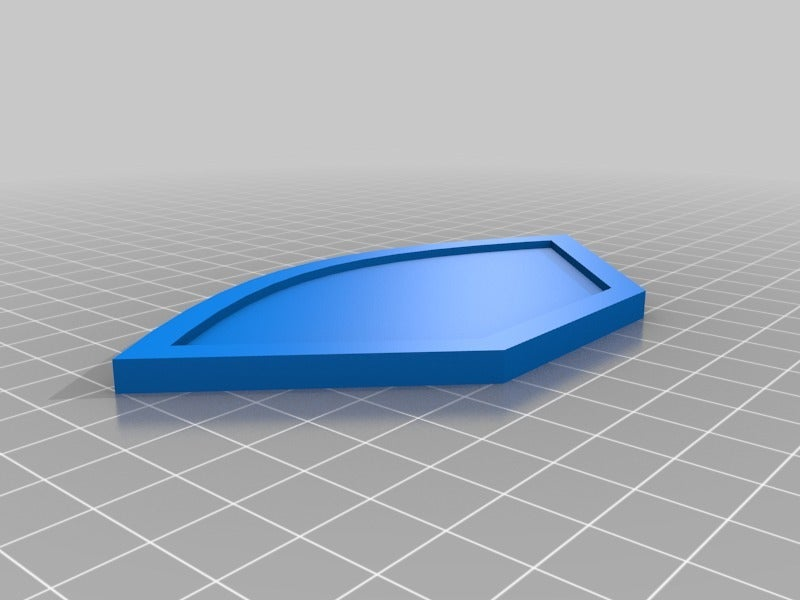 Line of Sight Arc Templates for Rank & File Tabletop Wargames