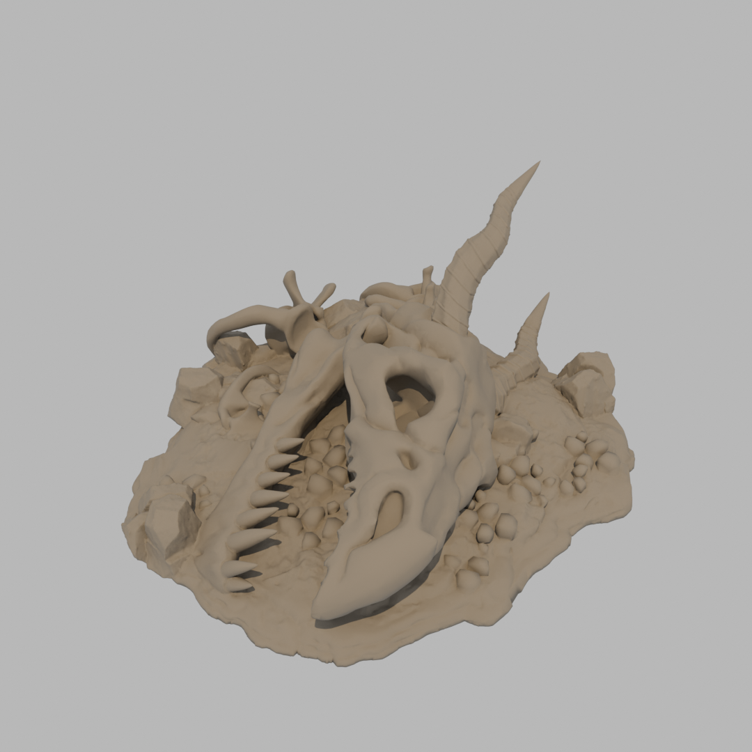 Dragon Bones - Skull