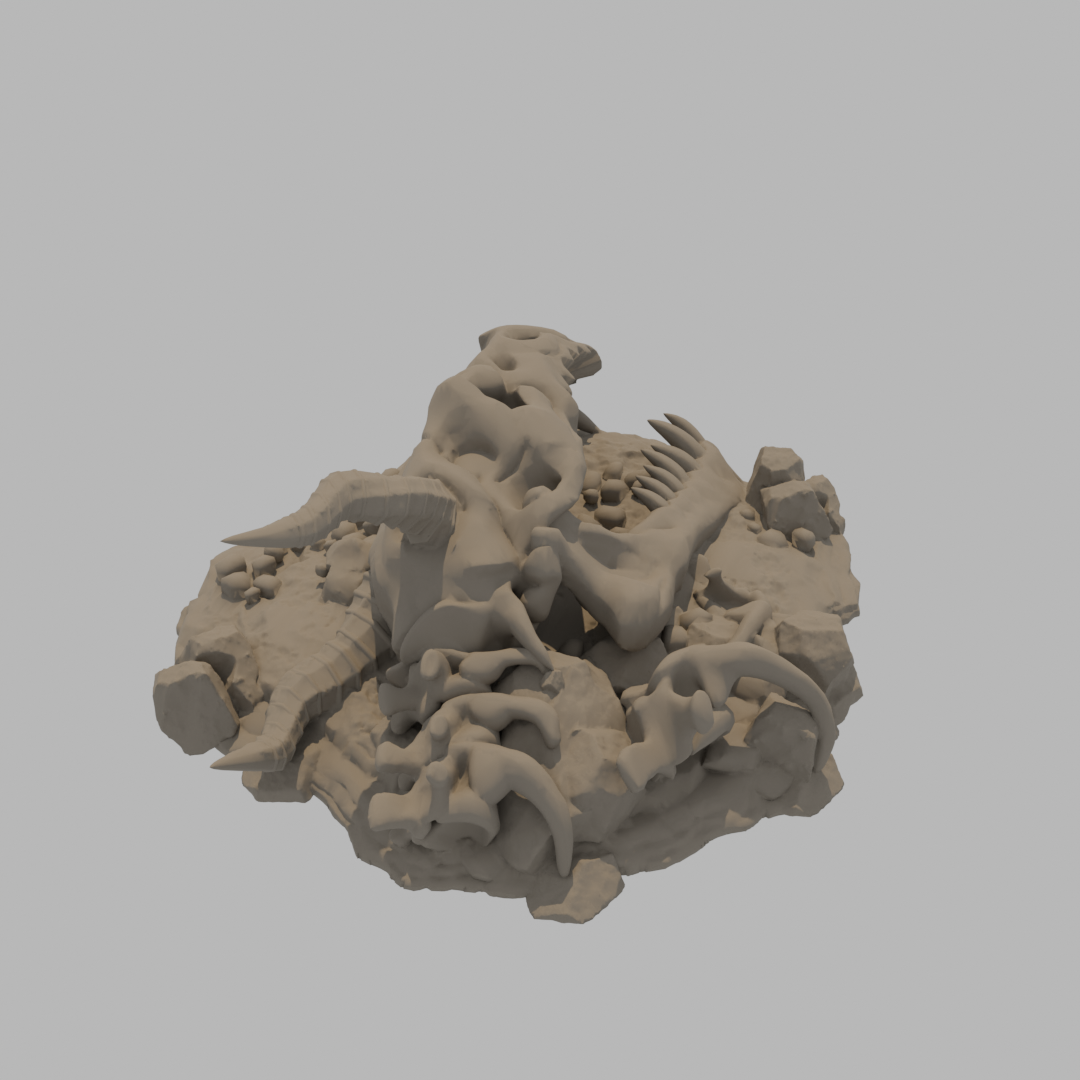 Dragon Bones - Skull