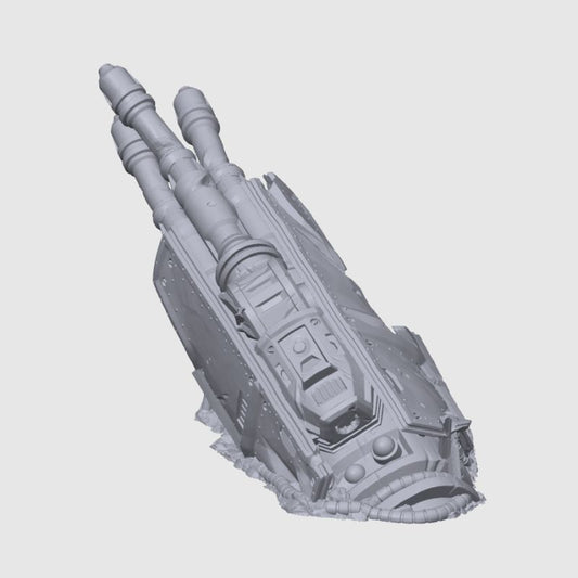 Fallen Titan - Shoulder Weapon