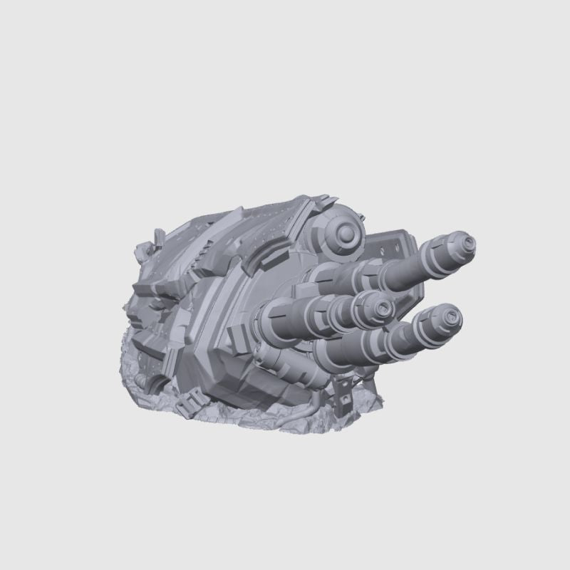 Fallen Titan - Shoulder Weapon