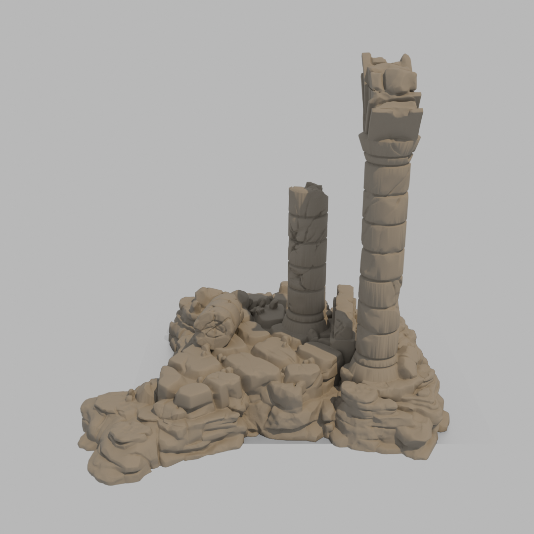 Ancient Ruins - Small Set (2 pieces)