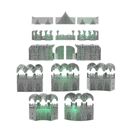 Gate and Walls - Kingdom of Noldareth