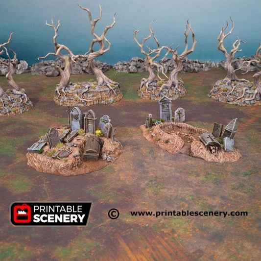 Graveyard Hills - Medium Set 2 (2 pieces)