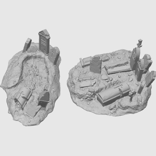 Graveyard Hills - Medium Set 2 (2 pieces)