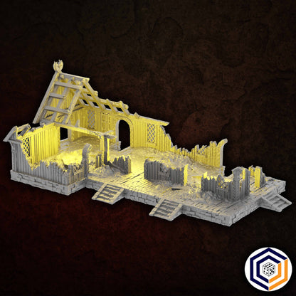 Longhouse Ruin - Kingdom of Saxonia