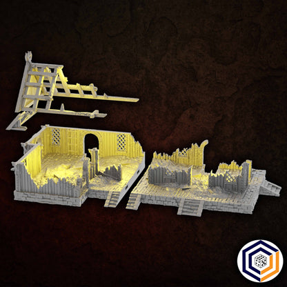 Longhouse Ruin - Kingdom of Saxonia