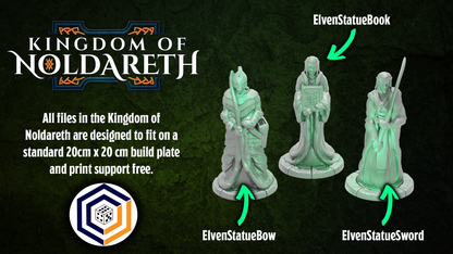 Elven Statues - Kingdom of Noldareth
