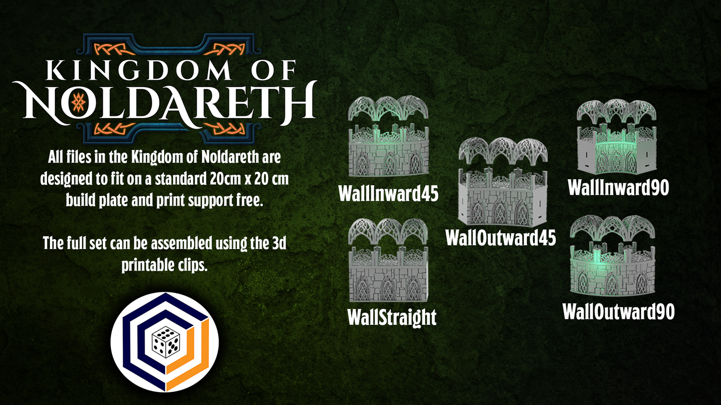 Gate and Walls - Kingdom of Noldareth