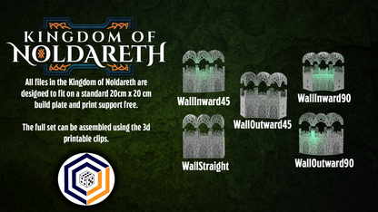 Gate and Walls - Kingdom of Noldareth