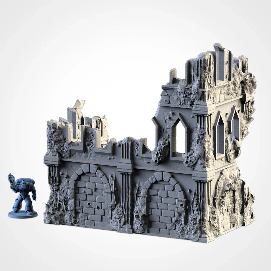 Infected Ruins - 3-Storey C Shape