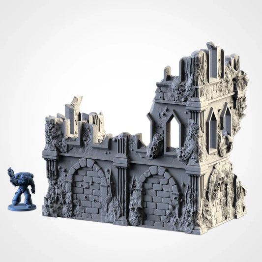 Infected Ruins - 3-Storey C Shape