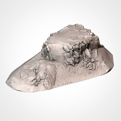 Modern Hills - Hill 2 | 3D printed wargaming terrain by Txarli Factory