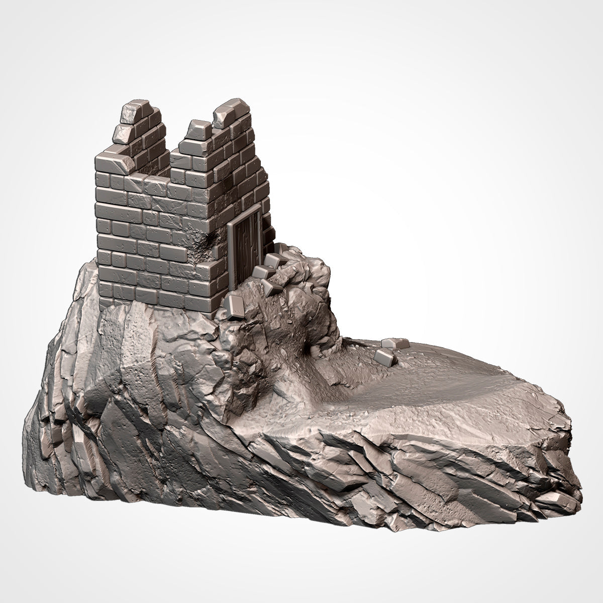 Modern Hills - Hill 3 | 3D printed wargaming terrain by Txarli Factory