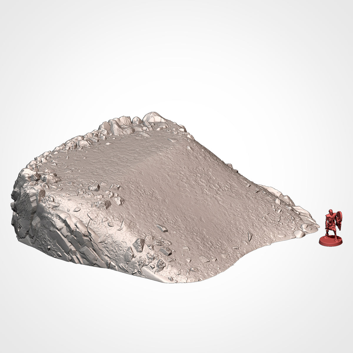 Modern Hills - Hill 4 | 3D printed wargaming terrain by Txarli Factory