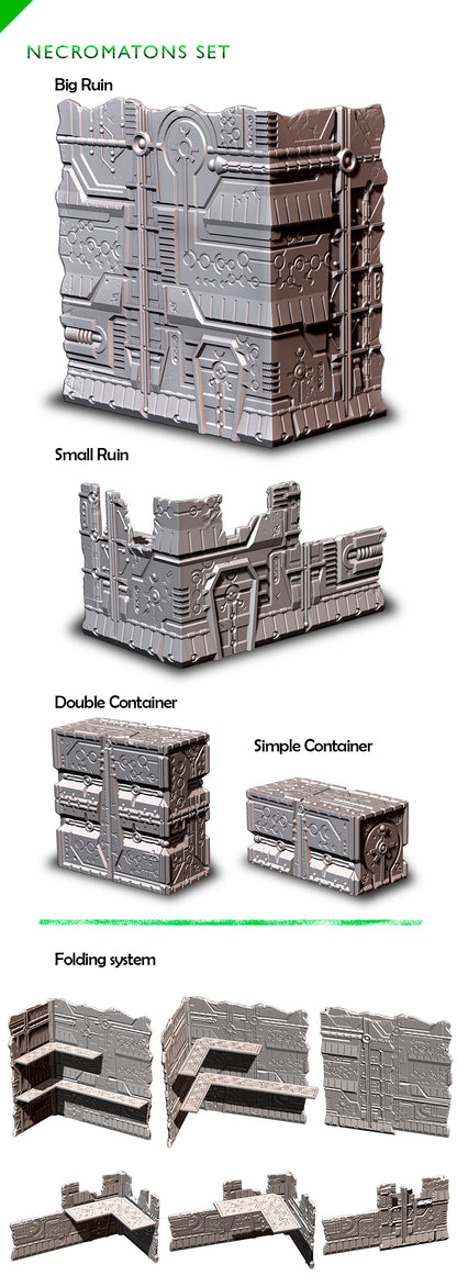 WTC Foldable Terrain - Necro