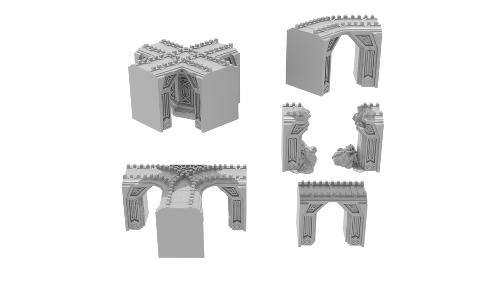 Rails - Kingdom of Durak Deep | 3D Printed Tabletop Terrain – Pandem ...
