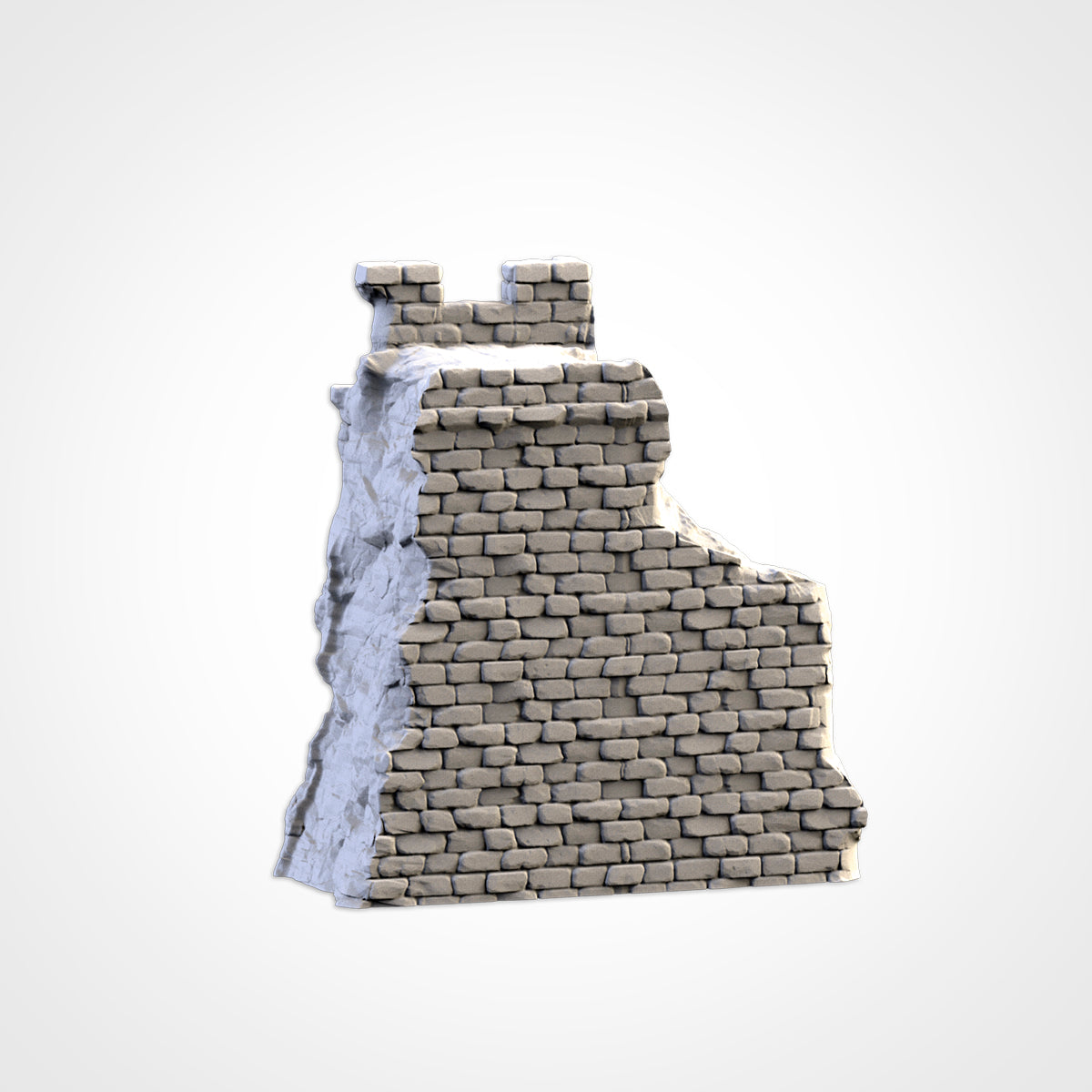 Ruined Castle | 3D printed wargaming terrain by Txarli Factory