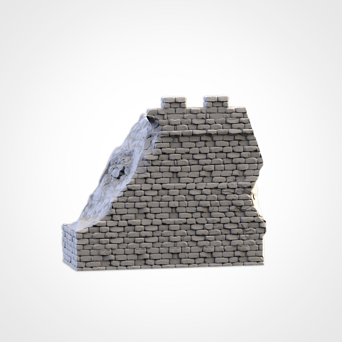 Ruined Castle | 3D printed wargaming terrain by Txarli Factory