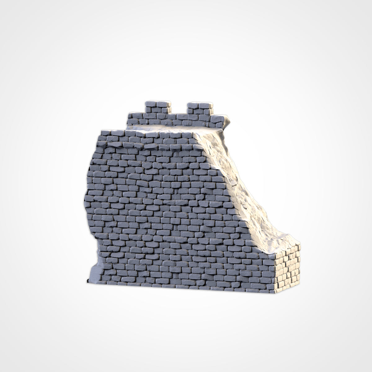 Ruined Castle | 3D printed wargaming terrain by Txarli Factory